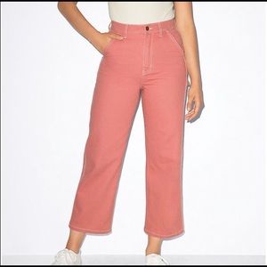 American Apparel Carpenter Jean Dusty Rose Sz 29